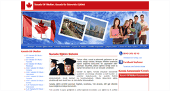Desktop Screenshot of kanada-egitim.net